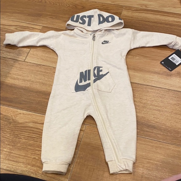nike zip up onesie
